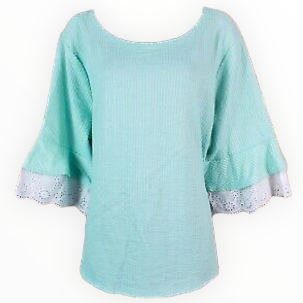 Elle Ruffle Sleeve Top